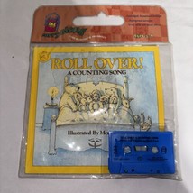 Vintage Carry-Along Childrens Book &amp; Cassette Tape Roll Over A Counting ... - $15.84