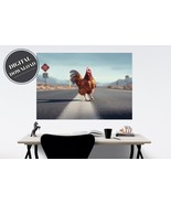 PRINTABLE wall art, Why Did the Chicken cross the Road?, Landscape | Dow... - £2.75 GBP