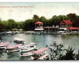 Boathouse Central Park New York City NY NYC DB Postcard I21 - £3.13 GBP