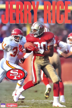 Jerry Rice &quot;On The Run&quot; San Francisco 49ers METAL SIGN 8x12IN - $24.74
