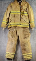 Morning Pride Firefighter Turn Out 44C 29/35L 34S Vintage Set with Boots... - $593.99