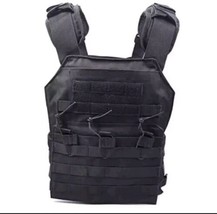 Tactical Molle Vest Breathable Combat Training Vest 1000D Oxford Cloth O... - £38.06 GBP