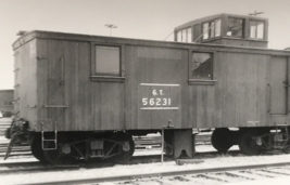 Grand Trunk Railway Railroad GT #56231 Flanger Train B&amp;W Photo Portland ME 1963 - £9.55 GBP