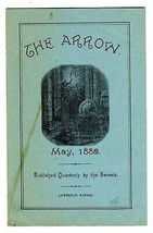 The Arrow of Phi Beta Phi May 1885 Published by the Sorosis Lawrence Kan... - $39.56