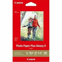 Canon Plus Glossy II PP301 Inkjet Print Photo Paper 100 Sheets New Sealed - $6.99