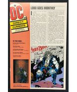 DC COMICS DIRECT CURRENTS #69  (1993) Lobo Batman Gregory Swamp Thing Sp... - $272.57 MXN