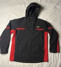The North Face Hyvent Jacket Men’s Large Black &amp; Red Full Zip - $30.00