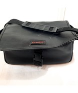 Vintage Sharp Camcorder Bag Case Camera Shoulder Strap Black vinyl - £10.33 GBP
