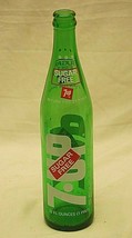 Sugar Free 7-Up Beverages Soda Pop Bottle 16 fl. oz 1 Pint Vintage 1970&#39;s - £15.56 GBP