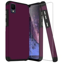 For Alcatel Tcl 30 Z T602Dl Case, Tcl 30 Le Case, With Tempered Glass Sc... - $18.99