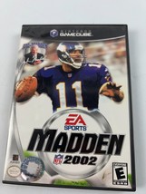 Madden NFL 2002 Nintendo Gamecube - Game &amp; Case - £6.86 GBP