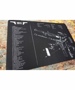 Gun Cleaning Mat for 1911 Breakdown Schematics Parts Diagram - $300.79 MXN