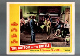 Bottom Of The BOTTLE-1956-LOBBY CARD--VAN JOHNSON-RUTH ROMAN-JOSEPH Cotten Fn - £13.73 GBP