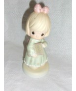 Vintage Precious Moments Girl Holding Bible &quot;Good Advice Has No Price&quot; 1999 - £11.71 GBP