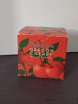 Stella Mare StellaMare Oregon Cherry Pillar Candle 3&quot; x 3&quot; New (a) - £21.35 GBP
