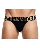 Gregg Homme Men&#39;s Sexy Stylish Jockstrap Gold&amp;Black Made in Canada &quot;Larg... - $27.42 CAD