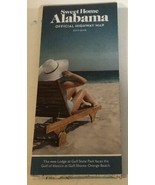 Sweet Home Alabama Travel Map Fold Out Brochure Booklet Ephemera M6 - $7.91