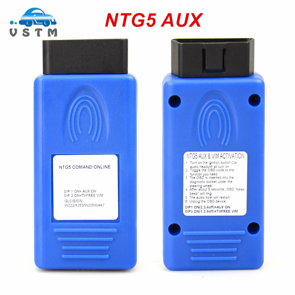 Best Price For Comand Online NTG5 Obd Aux In &amp; Vim Activator For Mercedes Work F - £111.56 GBP