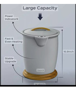 NEW Deeroll Bathroom Towel Warmer Bucket w/ Fragrance Holder &amp; Auto Shut... - $144.33 CAD