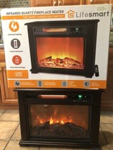 Lifesmart Electric Fireplace Heater Black (MDFP2090US) - $197.99