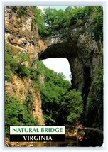 Vintage Natural Bridge Limestone Arch VA Virginia Landscape Postcard - $5.95