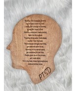 Wood Wall Decor PTSD Awareness Poem Mental Health Awareness Poem - £9.42 GBP