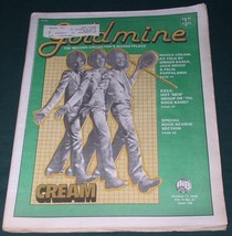 Cream Goldmine Magazine Vintage 1985 Eric Clapton Ginger Baker Jack Bruc... - €43,72 EUR