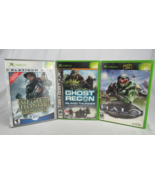 Lot Of 3 original XBOX Games Medal of Honor Halo Evolved Ghost Recon Thu... - £23.45 GBP