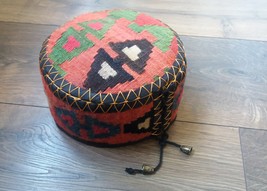 Handmade Embroidery Armenian Hat, Taraz Hat, Ethnic Hat, Traditional Hat - $56.00