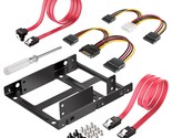 Inateck SSD Mounting Bracket 2.5 to 3.5 with SATA Cable and Power Splitt... - $19.99