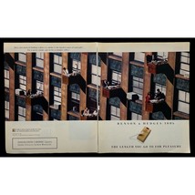 Benson &amp; Hedges 100s Cigarettes Print Ad Vintage 1994 Smoke Outside Offi... - £10.59 GBP