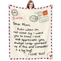 Poitvd Super Soft Flannel Throw Blanket for Mom Anniversary Gift White - $114.43 MXN Poitvd Super Soft Flannel Throw Blanket for Mom Anniversary Gift White - $114.43 MXN