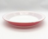 PYREX Flamingo PINK  9&quot; Round Pie Plate Baking Dish MCM #909 Ovenware - £15.72 GBP