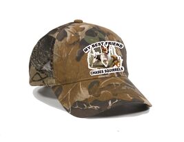 Cap Hat Mossy Oak Advantage Mesh Best Friend Squirrel Dog Picture - $20.99