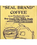 Chase Sandborn Seal Brand Coffee 1894 Advertisement Victorian Beverage 5... - £11.96 GBP