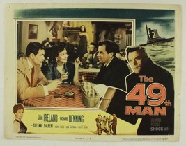 Original 1953 Lobby Card Movie Poster THE 49th MAN John Ireland Richard Denning - £10.81 GBP