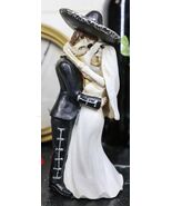 Love Never Dies Wedding Bride &amp; Groom Mariachi Skeleton Couple Dancing F... - €26,61 EUR