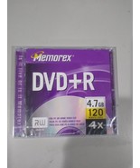 Memorex  DVD+R 4X 4.7 GB 120 Min Video RW Print Label Write NEW - £5.49 GBP