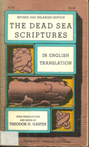 The Dead Sea Scriptures - Revised &amp; Enlarged - Theodor Gaster - Dead Sea Scrolls - £6.29 GBP