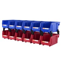 VEVOR Plastic Storage Bin, (11-Inch x 5-Inch x 5-Inch), Hanging Stackabl... - $1,272.18 MXN