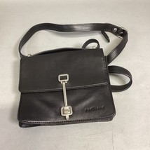 Frederic Black Leather Women’s Purse Shoulder Bag W/ Adjustable Straps - $34.65