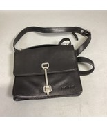Frederic Black Leather Women’s Purse Shoulder Bag W/ Adjustable Straps - €29,85 EUR