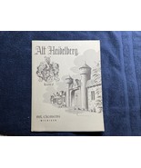 Vintage 1972 Alt Heidelberg German Restaurant Menu Mt Clemens Michigan - €67,69 EUR