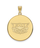 SS w/GP Florida Atlantic XL Disc Pendant - $122.11 CAD