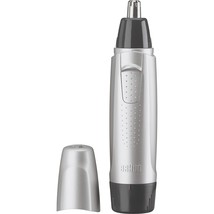 Braun Ear And Nose Hair Trimmer, Aa Battery Included, Battery, Black/Silver. - $38.95