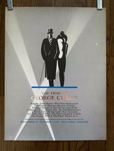 *THE FILMS OF GEORGE CUKOR (1972) Art Deco Film Tribute Poster Gay Director - $150.00
