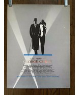 *THE FILMS OF GEORGE CUKOR (1972) Art Deco Film Tribute Poster Gay Director - $150.00