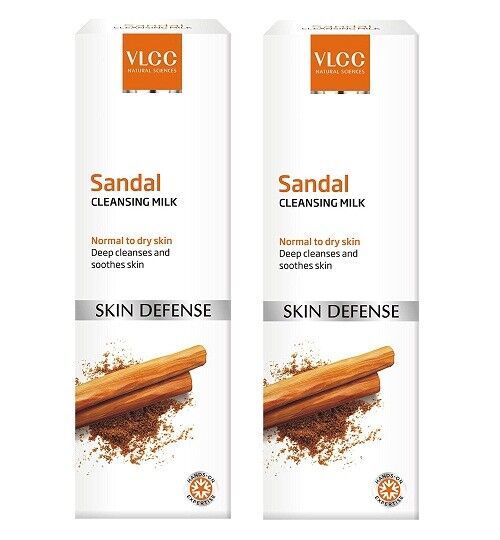 VLCC Sandal Cleansing Milk, 100ml,(pack of 2) free shipping world - $45.75