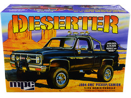 Skill 2 Model Kit 1984 GMC Pickup Truck (Molded in Black) &quot;Deserter&quot; 1/2... - £38.81 GBP