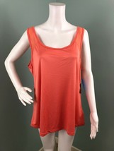 NWT Womens Columbia Orange Sleeveless Cool Coil Tank Active Wear Shirt S... - £14.76 GBP